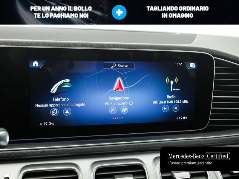 Mercedes GLE gle 300 d mhev premium 4matic auto ibrido nero