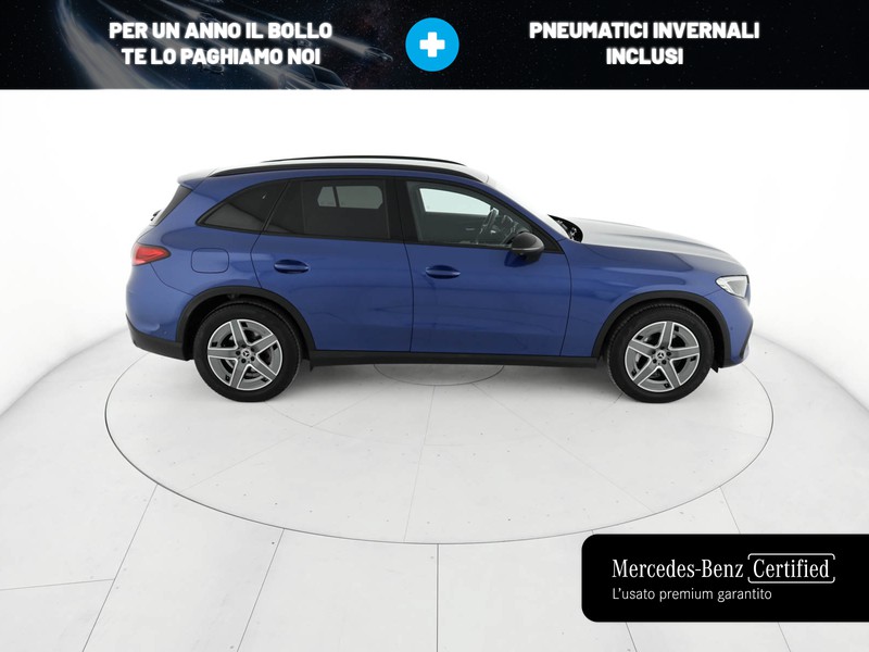 Mercedes GLC 220 d amg line advanced plus 4matic auto ibrido blu/azzurro