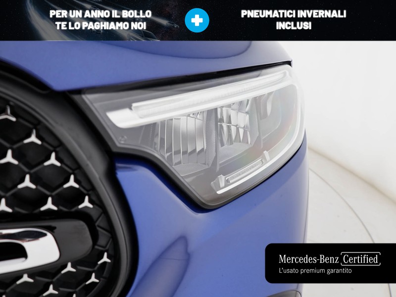Mercedes GLC 220 d amg line advanced plus 4matic auto ibrido blu/azzurro