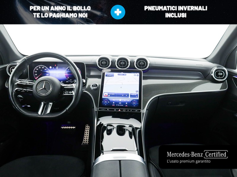 Mercedes GLC 220 d amg line advanced plus 4matic auto ibrido blu/azzurro