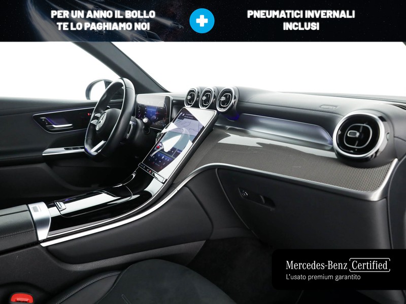 Mercedes GLC 220 d amg line advanced plus 4matic auto ibrido blu/azzurro