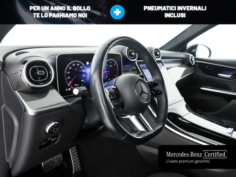 Mercedes GLC 220 d amg line advanced plus 4matic auto ibrido blu/azzurro