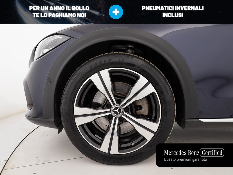 Mercedes Classe C SW sw all-terrain 220 d mhev premium plus 4matic auto ibrido blu/azzurro