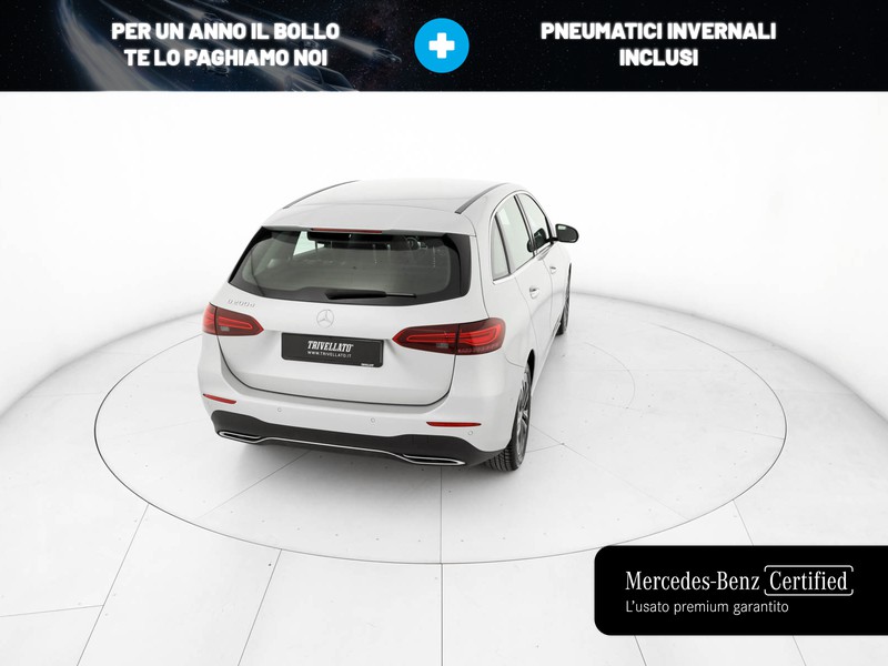 Mercedes Classe B 200 d progressive advanced plus auto diesel argento
