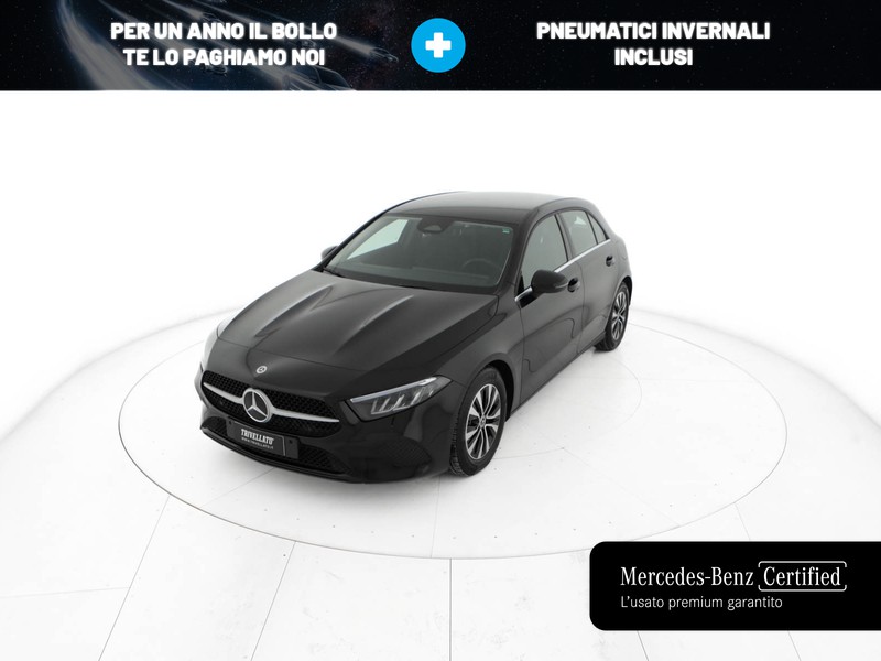 Mercedes Classe A 180 d advanced auto diesel nero
