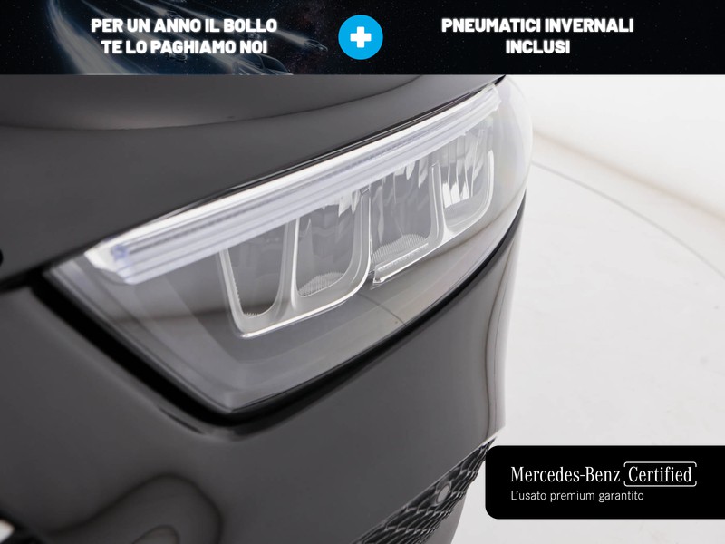 Mercedes Classe A 180 d advanced auto diesel nero