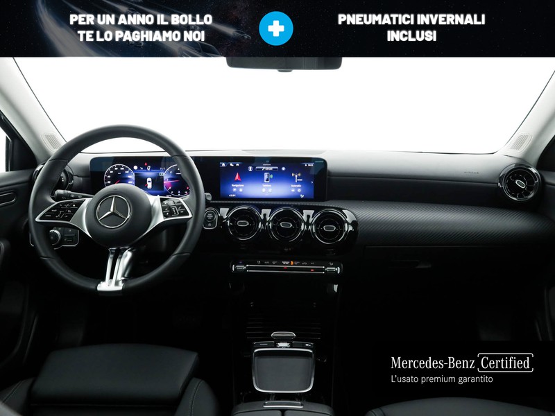 Mercedes Classe A 180 d advanced auto diesel nero