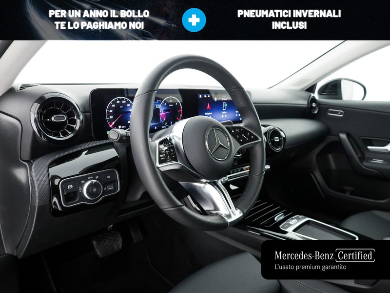 Mercedes Classe A 180 d advanced auto diesel nero