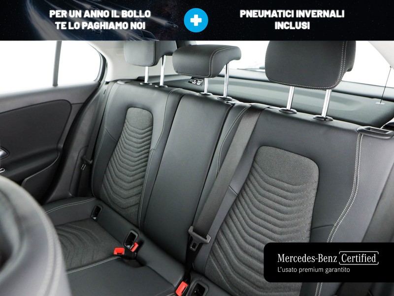 Mercedes Classe A 180 d advanced auto diesel nero