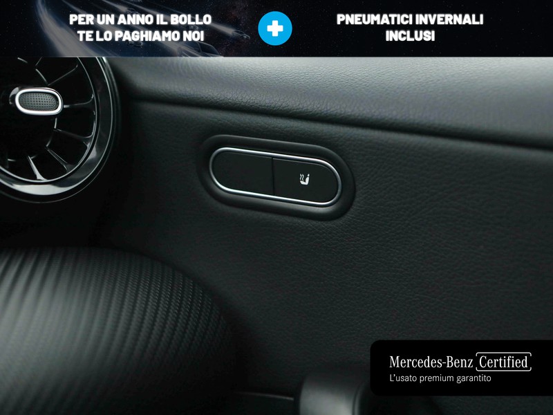 Mercedes Classe A 180 d advanced auto diesel nero