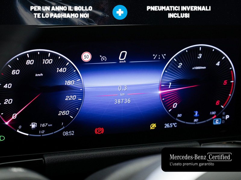 Mercedes GLA 180 d executive auto diesel nero