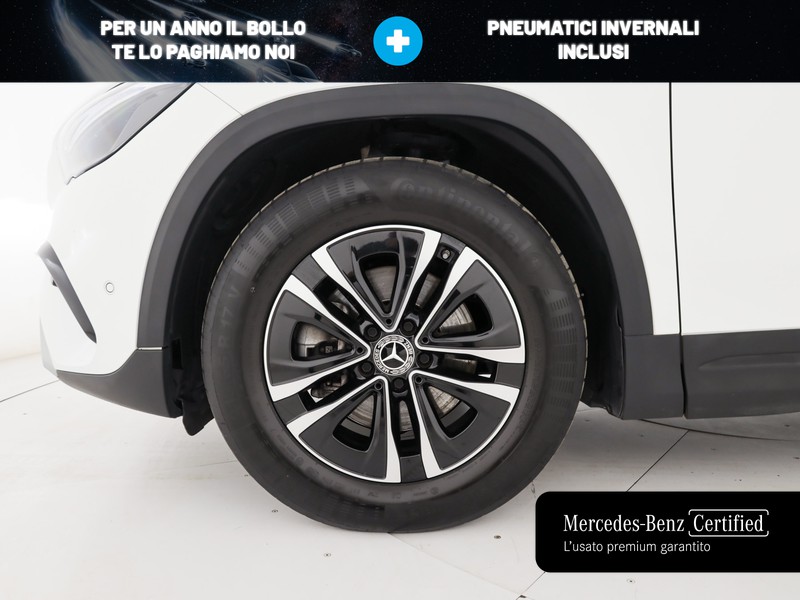 Mercedes GLA 180 d advanced auto diesel bianco