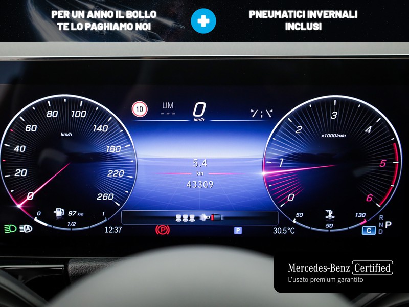 Mercedes GLA 180 d amg line advanced plus auto diesel nero