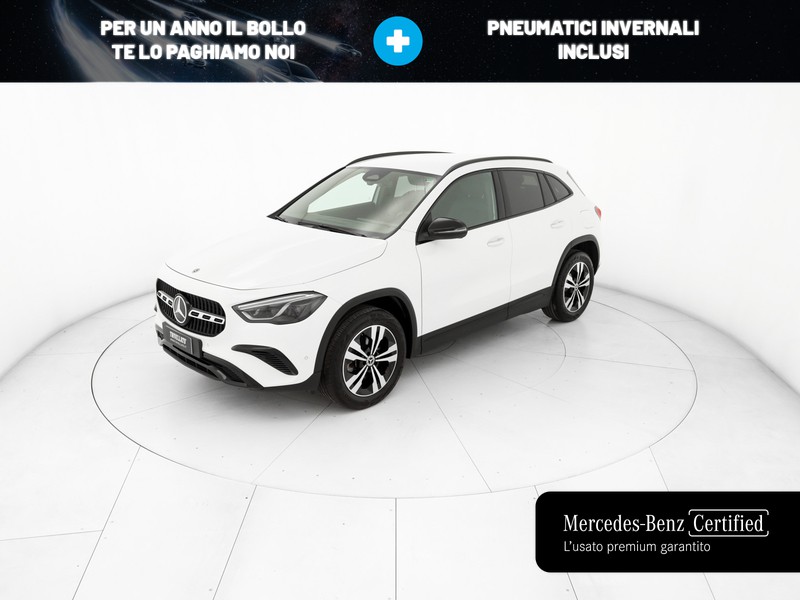 Mercedes GLA 180 progressive advanced plus auto ibrido bianco