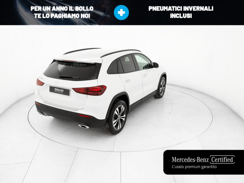 Mercedes GLA 180 progressive advanced plus auto ibrido bianco