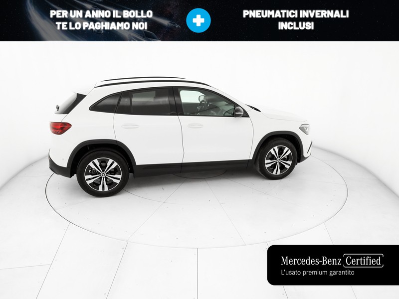 Mercedes GLA 180 progressive advanced plus auto ibrido bianco