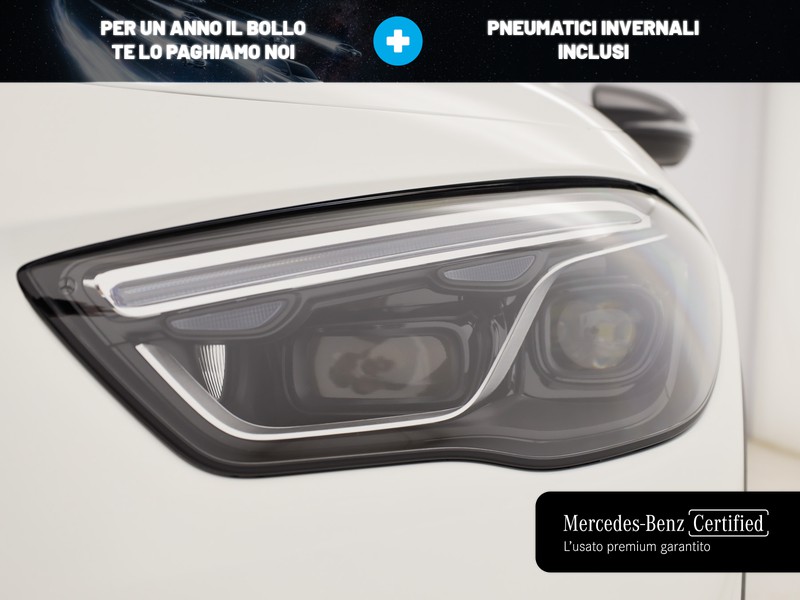 Mercedes GLA 180 progressive advanced plus auto ibrido bianco