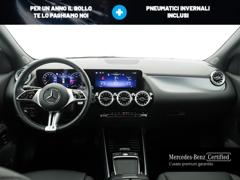 Mercedes GLA 180 progressive advanced plus auto ibrido bianco