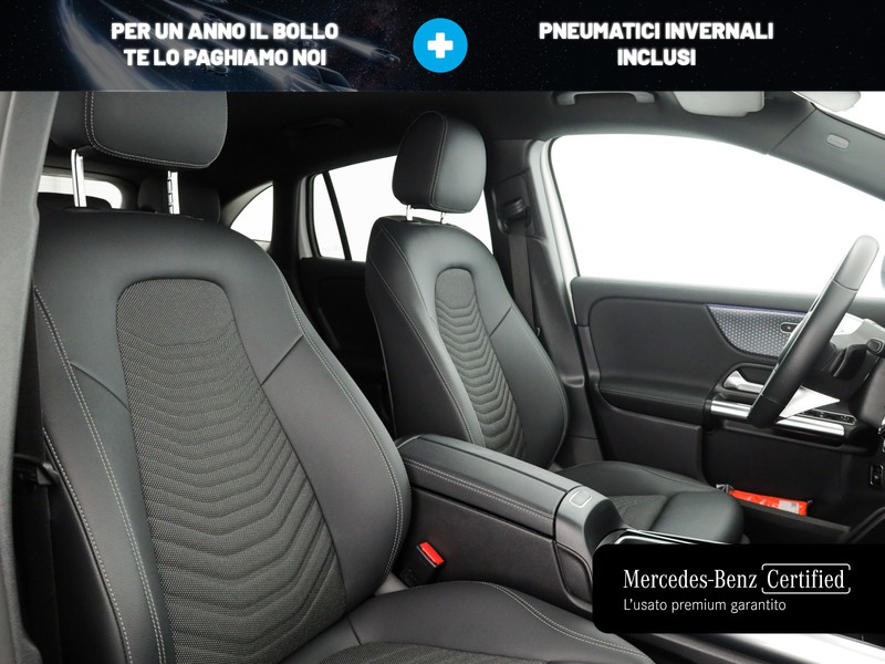 Mercedes GLA 180 progressive advanced plus auto ibrido bianco
