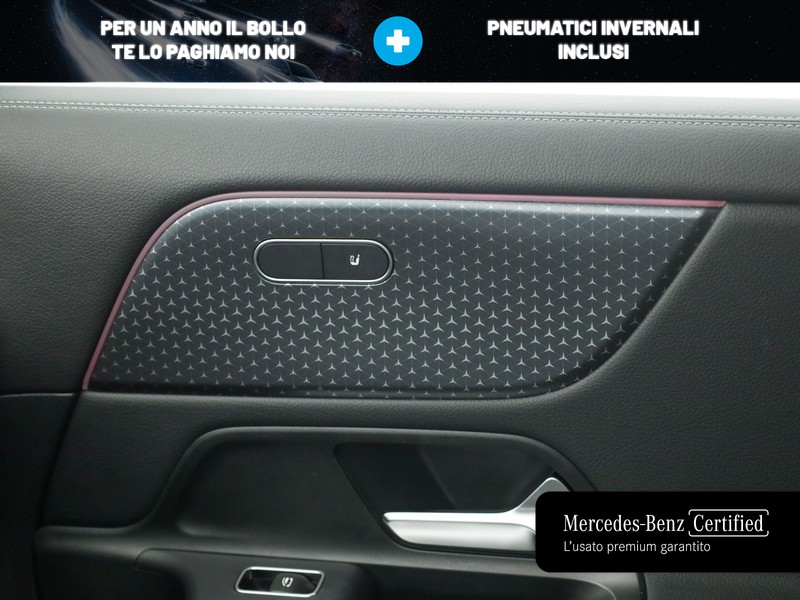 Mercedes GLA 180 progressive advanced plus auto ibrido bianco
