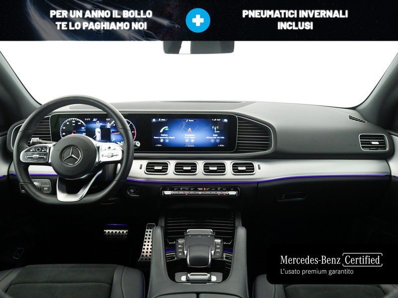 Mercedes GLE gle 300 d mhev premium 4matic auto ibrido nero