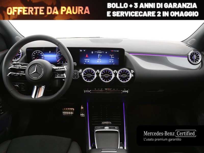 Mercedes GLA 200 d amg line advanced plus auto diesel bianco