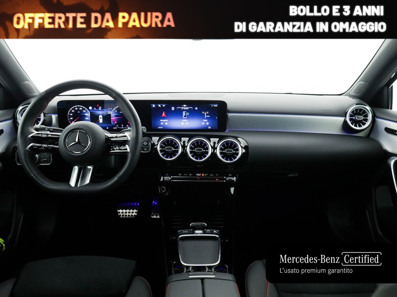 Mercedes Classe A 200 d amg line advanced plus auto diesel nero
