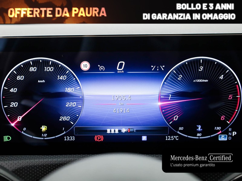 Mercedes Classe A 200 d amg line advanced plus auto diesel nero