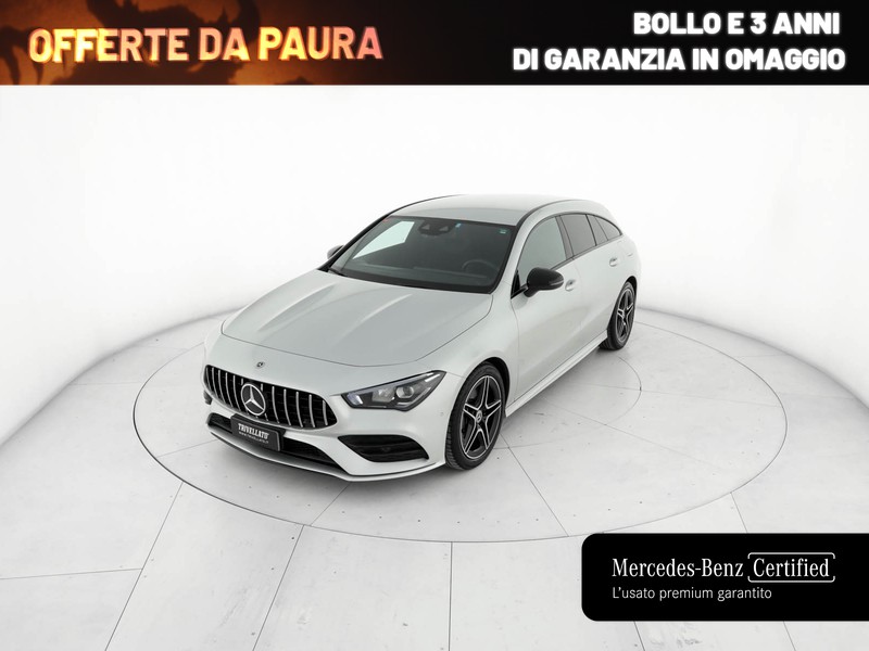 Mercedes CLA Shooting Brake  200 d premium auto diesel bianco