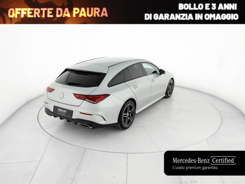 Mercedes CLA Shooting Brake  200 d premium auto diesel bianco