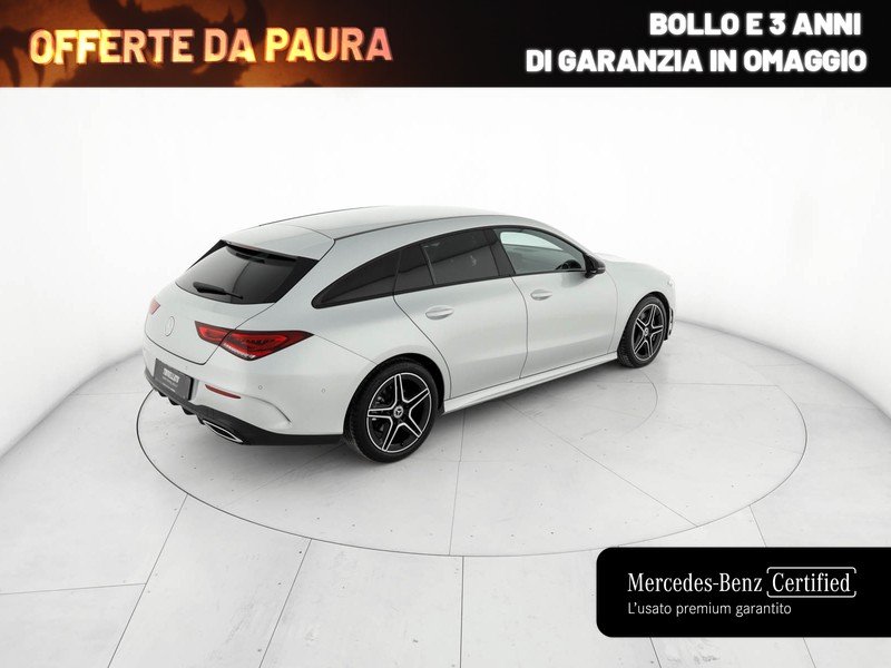 Mercedes CLA Shooting Brake  200 d premium auto diesel bianco