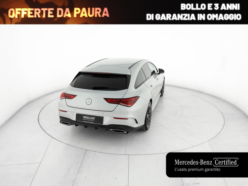 Mercedes CLA Shooting Brake  200 d premium auto diesel bianco