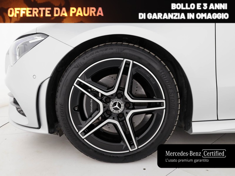 Mercedes CLA Shooting Brake  200 d premium auto diesel bianco