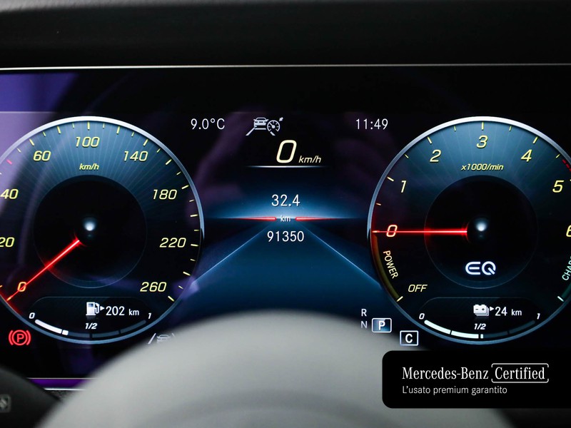 Mercedes Classe E SW sw 300 de phev (eq-power) premium plus 4matic auto my20 ibrido grigio