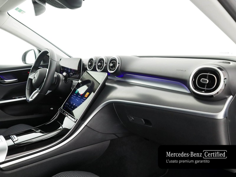 Mercedes Classe C SW sw 200 d mhev advanced auto ibrido argento