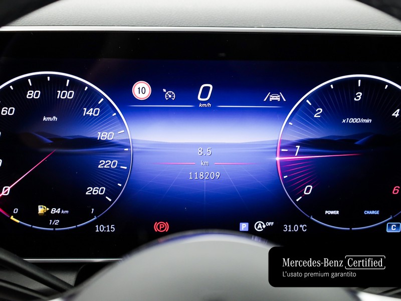 Mercedes GLC 220 d advanced 4matic auto ibrido nero