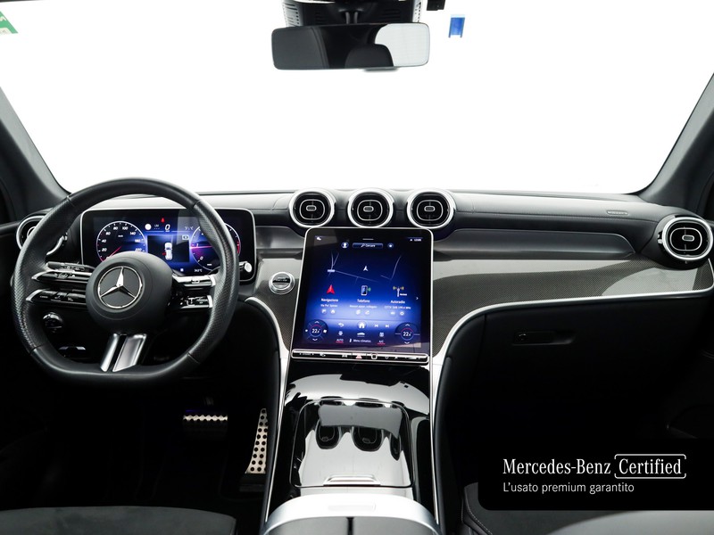 Mercedes GLC 300 d amg advanced 4matic auto ibrido nero