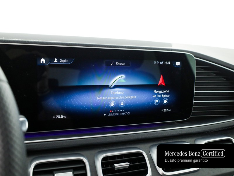 Mercedes GLE gle 350 de phev (e eq-power) premium 4matic auto ibrido argento