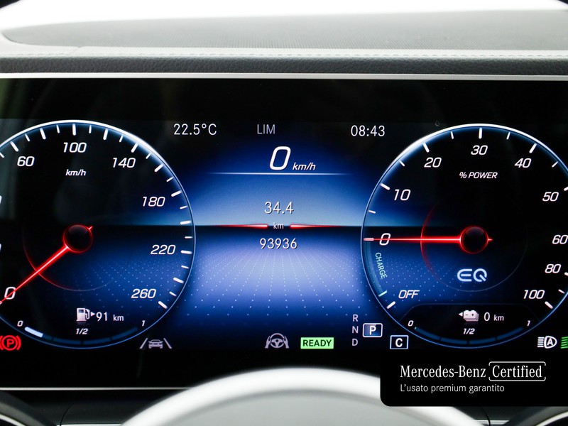 Mercedes GLE gle 350 de phev (e eq-power) premium plus 4matic auto ibrido argento