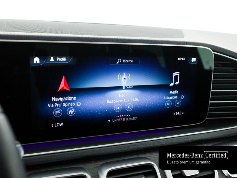 Mercedes GLE gle 350 de phev (e eq-power) premium plus 4matic auto ibrido argento