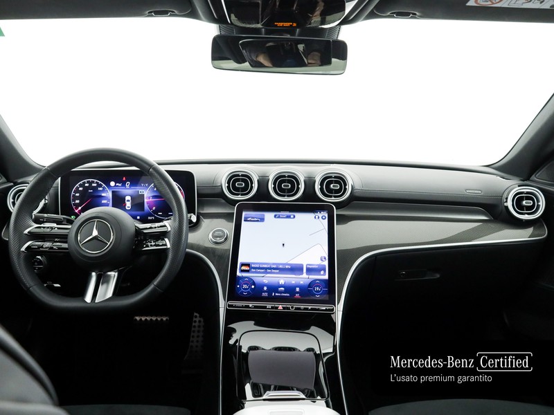 Mercedes Classe C Berlina 220 d mhev premium 4matic auto ibrido nero
