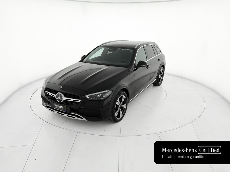 Mercedes Classe C SW sw all-terrain 220 d mhev premium 4matic auto ibrido nero