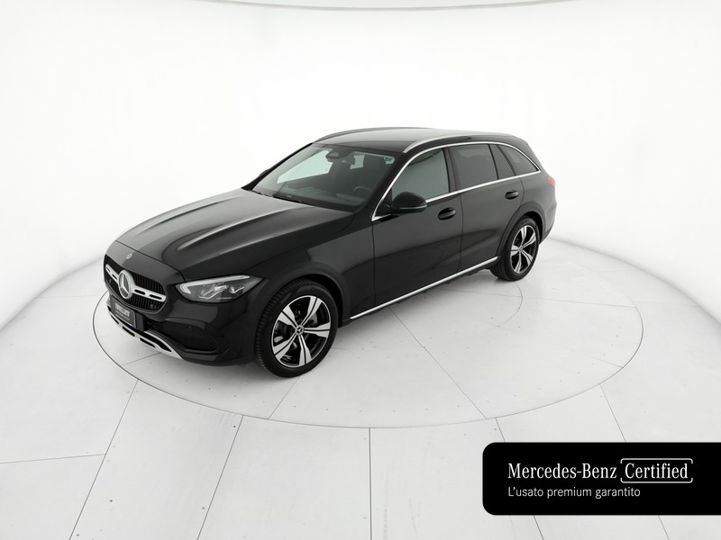 Mercedes Classe C SW sw all-terrain 220 d mhev premium 4matic auto ibrido nero