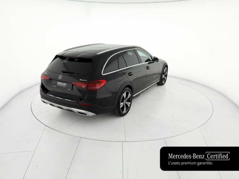 Mercedes Classe C SW sw all-terrain 220 d mhev premium 4matic auto ibrido nero