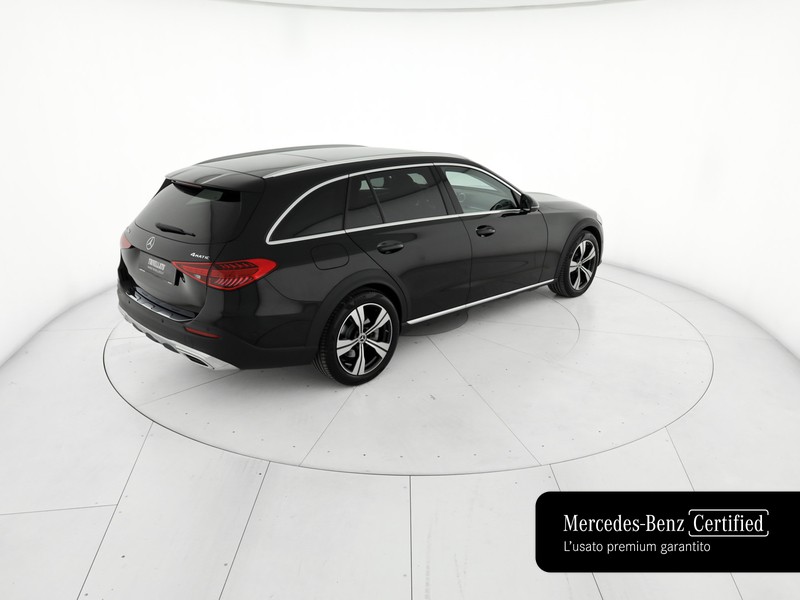 Mercedes Classe C SW sw all-terrain 220 d mhev premium 4matic auto ibrido nero