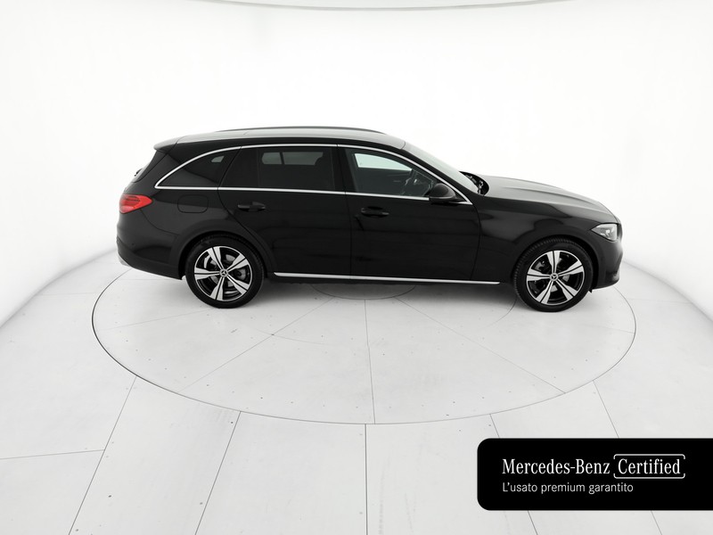 Mercedes Classe C SW sw all-terrain 220 d mhev premium 4matic auto ibrido nero