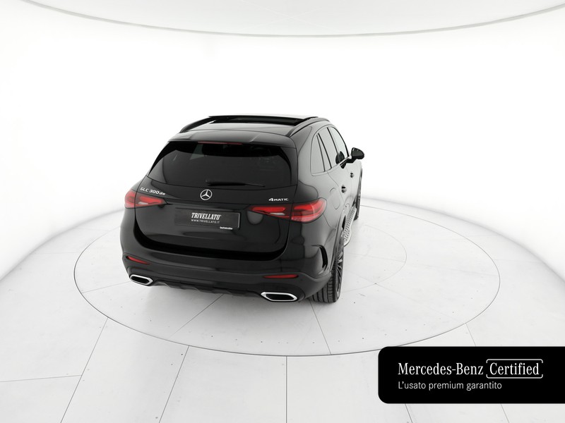 Mercedes GLC 300 de phev amg line advanced 4matic auto ibrido nero