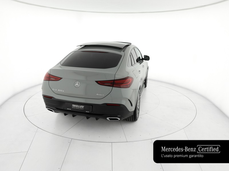 Mercedes GLE Coupè gle coupe 300 d amg line premium 4matic auto ibrido grigio