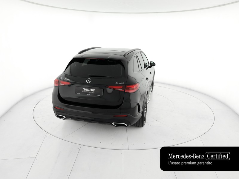 Mercedes GLC 220 d amg line advanced 4matic auto ibrido nero