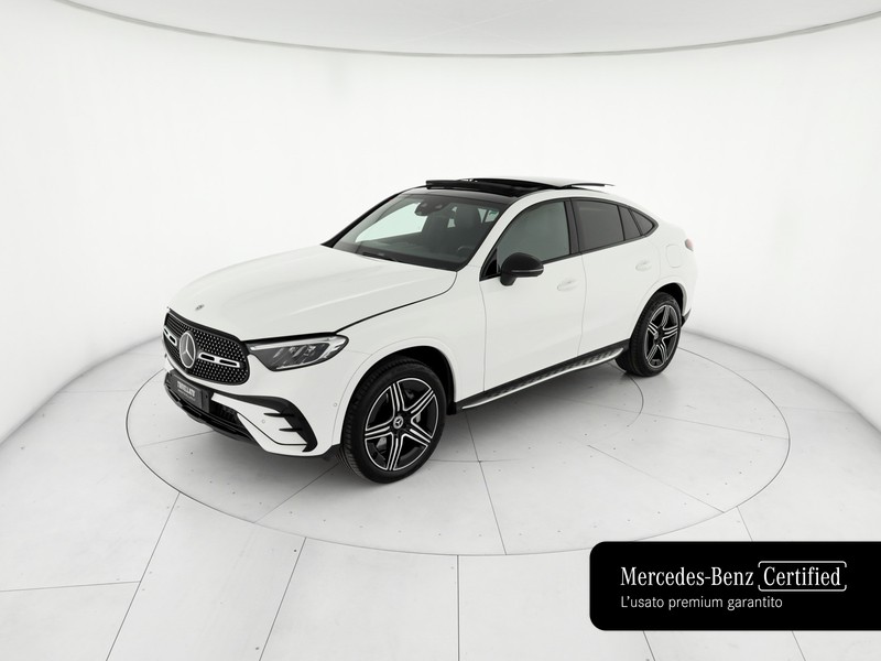 Mercedes GLC Coupè coupe 300 de phev amg line advanced 4matic auto ibrido bianco